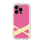 スリムプロテクションプレミアムケース with MagSafe［ オリジナル - initial color - X pink ］