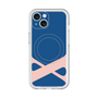 スリムプロテクションプレミアムケース with MagSafe［ オリジナル - initial color - X navy ］