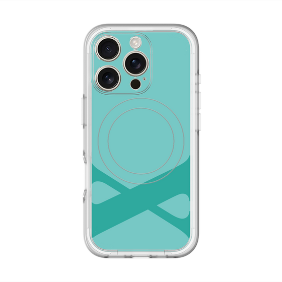 スリムプロテクションプレミアムケース with MagSafe［ オリジナル - initial color - X light green ］