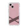 スリムプロテクションプレミアムケース with MagSafe［ オリジナル - initial color - X dusty pink ］