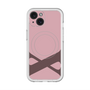 スリムプロテクションプレミアムケース with MagSafe［ オリジナル - initial color - X dusty pink ］
