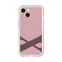 スリムプロテクションプレミアムケース with MagSafe［ オリジナル - initial color - X dusty pink ］