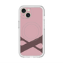 スリムプロテクションプレミアムケース with MagSafe［ オリジナル - initial color - X dusty pink ］