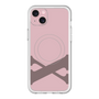 スリムプロテクションプレミアムケース with MagSafe［ オリジナル - initial color - X dusty pink ］