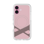 スリムプロテクションプレミアムケース with MagSafe［ オリジナル - initial color - X dusty pink ］