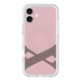 スリムプロテクションプレミアムケース with MagSafe［ オリジナル - initial color - X dusty pink ］