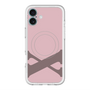 スリムプロテクションプレミアムケース with MagSafe［ オリジナル - initial color - X dusty pink ］