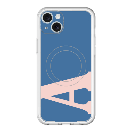 スリムプロテクションプレミアムケース with MagSafe［ オリジナル - initial color - A navy ］