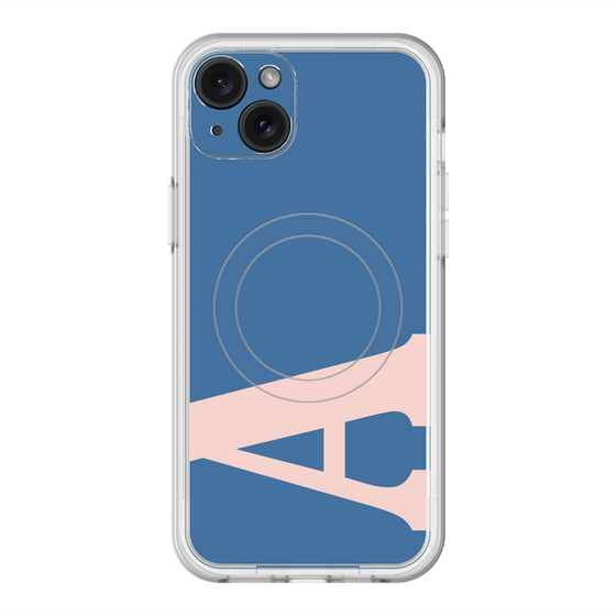 スリムプロテクションプレミアムケース with MagSafe［ オリジナル - initial color - A navy ］