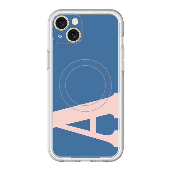 スリムプロテクションプレミアムケース with MagSafe［ オリジナル - initial color - A navy ］