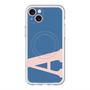 スリムプロテクションプレミアムケース with MagSafe［ オリジナル - initial color - A navy ］