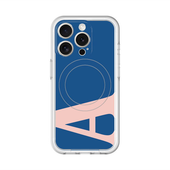 スリムプロテクションプレミアムケース with MagSafe［ オリジナル - initial color - A navy ］