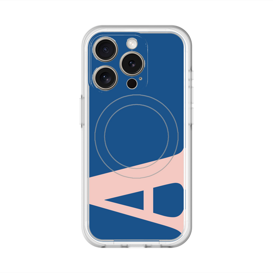 スリムプロテクションプレミアムケース with MagSafe［ オリジナル - initial color - A navy ］