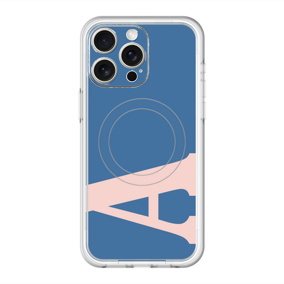 スリムプロテクションプレミアムケース with MagSafe［ オリジナル - initial color - A navy ］