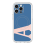 スリムプロテクションプレミアムケース with MagSafe［ オリジナル - initial color - A navy ］