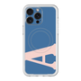 スリムプロテクションプレミアムケース with MagSafe［ オリジナル - initial color - A navy ］