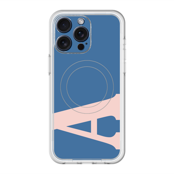 スリムプロテクションプレミアムケース with MagSafe［ オリジナル - initial color - A navy ］
