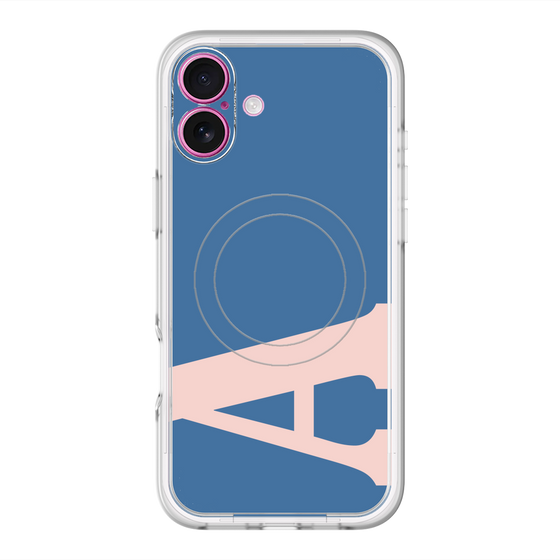 スリムプロテクションプレミアムケース with MagSafe［ オリジナル - initial color - A navy ］