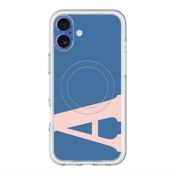 スリムプロテクションプレミアムケース with MagSafe［ オリジナル - initial color - A navy ］