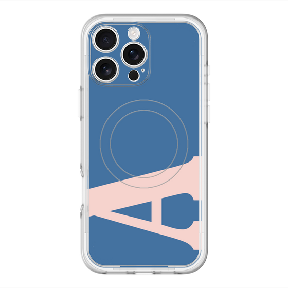 スリムプロテクションプレミアムケース with MagSafe［ オリジナル - initial color - A navy ］