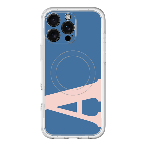 スリムプロテクションプレミアムケース with MagSafe［ オリジナル - initial color - A navy ］
