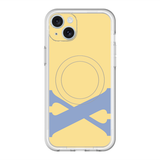 スリムプロテクションプレミアムケース with MagSafe［ オリジナル - initial color - X yellow ］