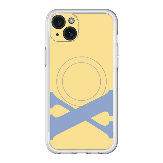 スリムプロテクションプレミアムケース with MagSafe［ オリジナル - initial color - X yellow ］