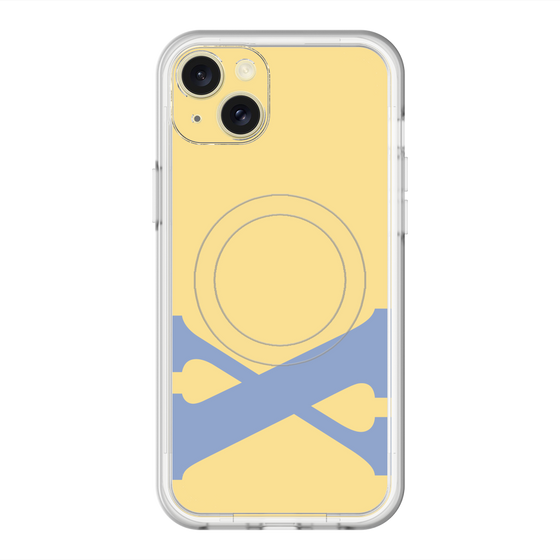 スリムプロテクションプレミアムケース with MagSafe［ オリジナル - initial color - X yellow ］