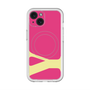 スリムプロテクションプレミアムケース with MagSafe［ オリジナル - initial color - Y pink ］