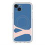 スリムプロテクションプレミアムケース with MagSafe［ オリジナル - initial color - Y navy ］