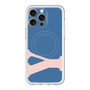 スリムプロテクションプレミアムケース with MagSafe［ オリジナル - initial color - Y navy ］