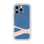スリムプロテクションプレミアムケース with MagSafe［ オリジナル - initial color - Y navy ］