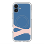 スリムプロテクションプレミアムケース with MagSafe［ オリジナル - initial color - Y navy ］