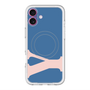 スリムプロテクションプレミアムケース with MagSafe［ オリジナル - initial color - Y navy ］