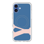 スリムプロテクションプレミアムケース with MagSafe［ オリジナル - initial color - Y navy ］