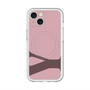 スリムプロテクションプレミアムケース with MagSafe［ オリジナル - initial color - Y dusty pink ］