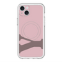 スリムプロテクションプレミアムケース with MagSafe［ オリジナル - initial color - Y dusty pink ］
