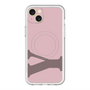 スリムプロテクションプレミアムケース with MagSafe［ オリジナル - initial color - Y dusty pink ］