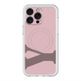 スリムプロテクションプレミアムケース with MagSafe［ オリジナル - initial color - Y dusty pink ］