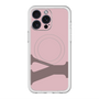 スリムプロテクションプレミアムケース with MagSafe［ オリジナル - initial color - Y dusty pink ］