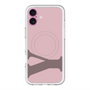 スリムプロテクションプレミアムケース with MagSafe［ オリジナル - initial color - Y dusty pink ］