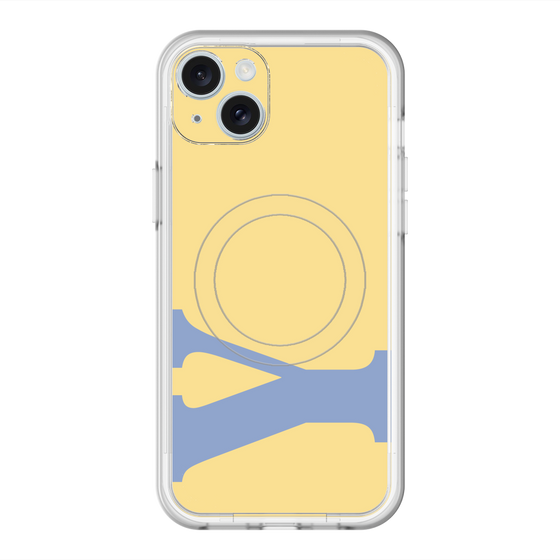 スリムプロテクションプレミアムケース with MagSafe［ オリジナル - initial color - Y yellow ］