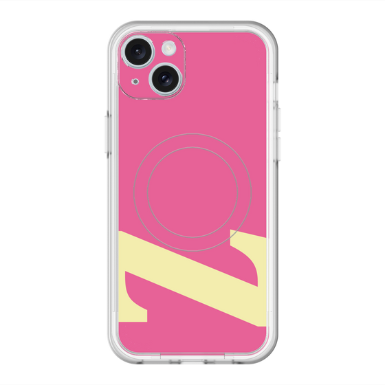 スリムプロテクションプレミアムケース with MagSafe［ オリジナル - initial color - Z pink ］