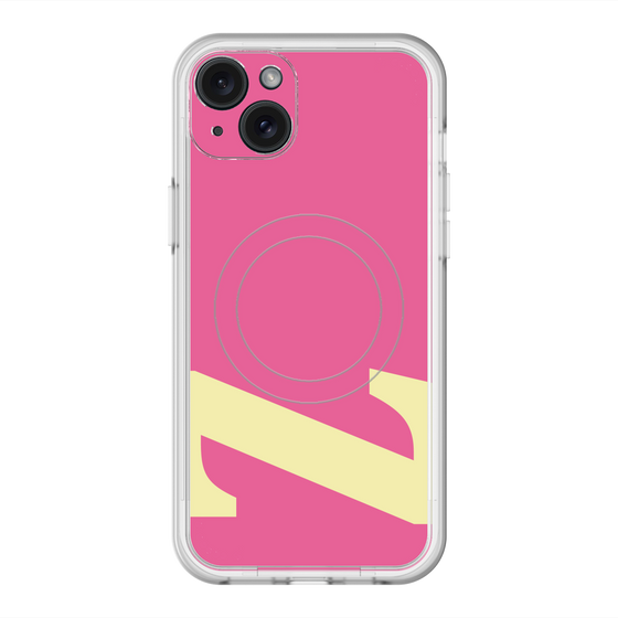 スリムプロテクションプレミアムケース with MagSafe［ オリジナル - initial color - Z pink ］