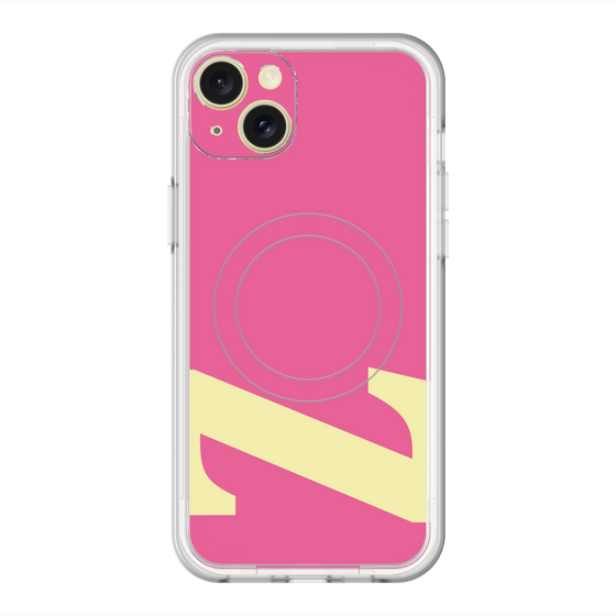 スリムプロテクションプレミアムケース with MagSafe［ オリジナル - initial color - Z pink ］
