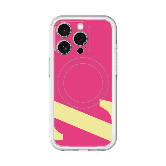 スリムプロテクションプレミアムケース with MagSafe［ オリジナル - initial color - Z pink ］