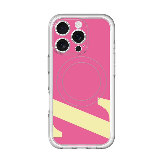 スリムプロテクションプレミアムケース with MagSafe［ オリジナル - initial color - Z pink ］
