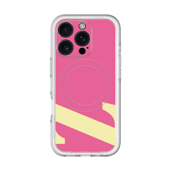 スリムプロテクションプレミアムケース with MagSafe［ オリジナル - initial color - Z pink ］