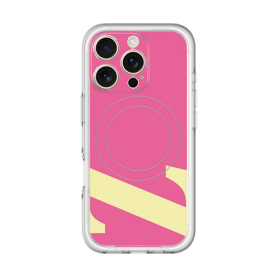 スリムプロテクションプレミアムケース with MagSafe［ オリジナル - initial color - Z pink ］