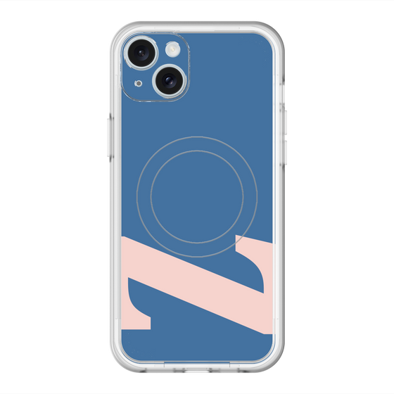 スリムプロテクションプレミアムケース with MagSafe［ オリジナル - initial color - Z navy ］